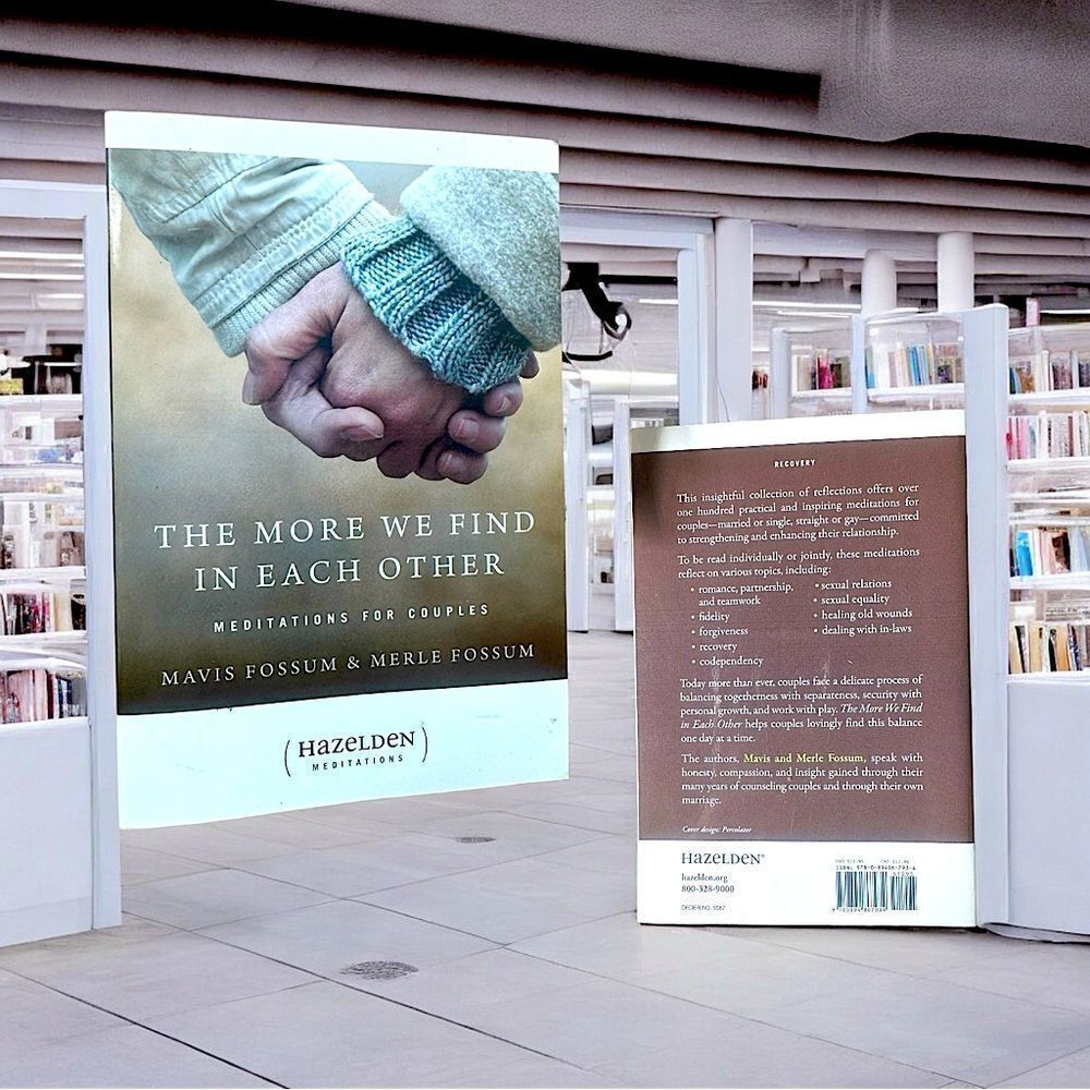 Hazelden Books l The More We Find In Each Other l Home, Coffee Table Book l EUC